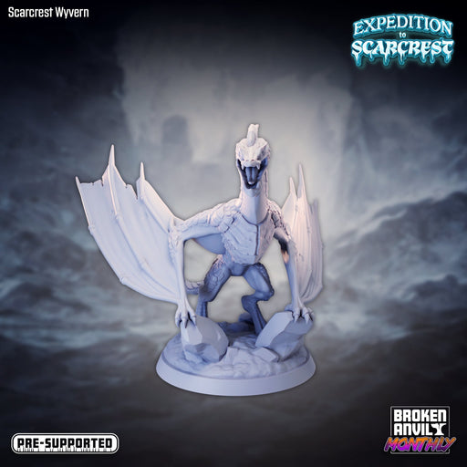 Scarcrest Wyvern C | Expedition to Scarcrest | Tabletop RPG Miniature TabletopXtra