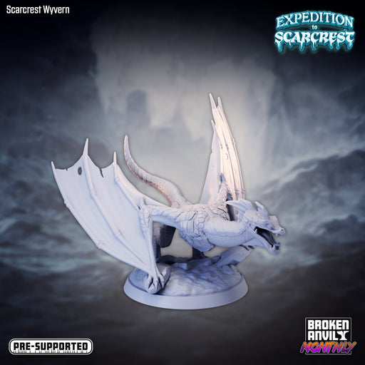 Scarcrest Wyvern D | Expedition to Scarcrest | Tabletop RPG Miniature TabletopXtra