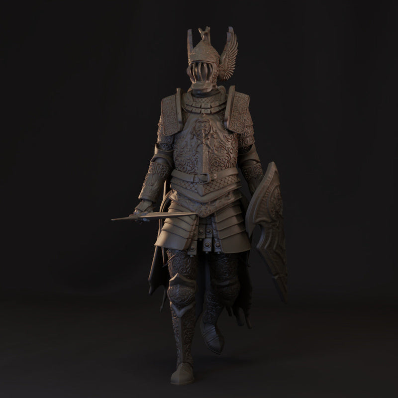 Scarlet Knight C | Scarlet Court | Realsteone TabletopXtra