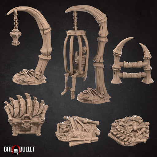 Scenery B | Dungeon Undead | Fantasy Miniature | Bite the Bullet TabletopXtra