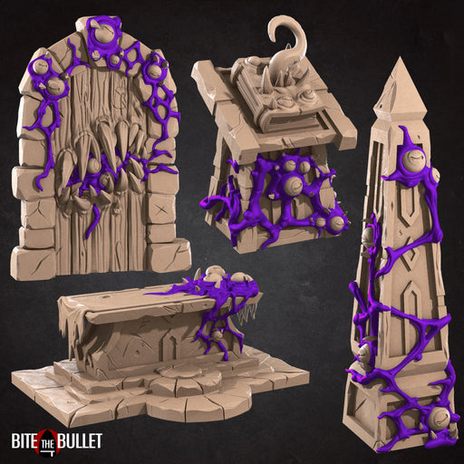 Scenery C | Dungeon Undead | Fantasy Miniature | Bite the Bullet TabletopXtra