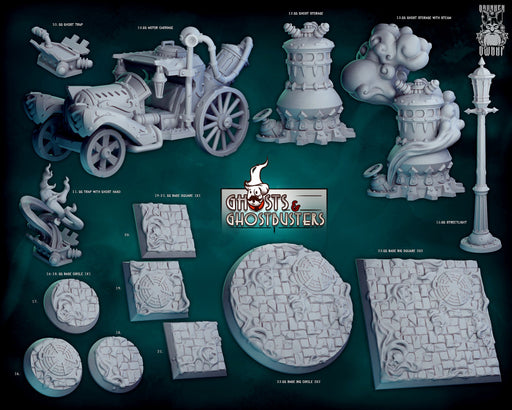 Scenery Miniatures | Ghosts & Ghostbusters | Fantasy Miniature | Drunken Dwarf TabletopXtra