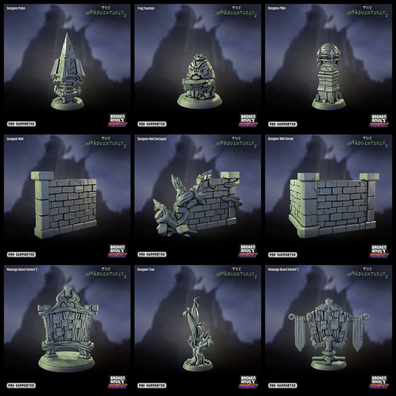 Scenery Miniatures | Mis-Adventurers | Tabletop RPG Miniature TabletopXtra