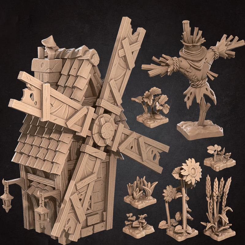 Scenery Miniatures | Worgen | Fantasy Miniature | Bite the Bullet TabletopXtra
