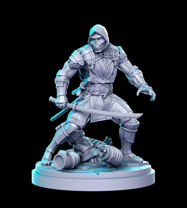 Fighter Chain Taker | Death Match Vol 1 | Fantasy Miniature | RN Estudio