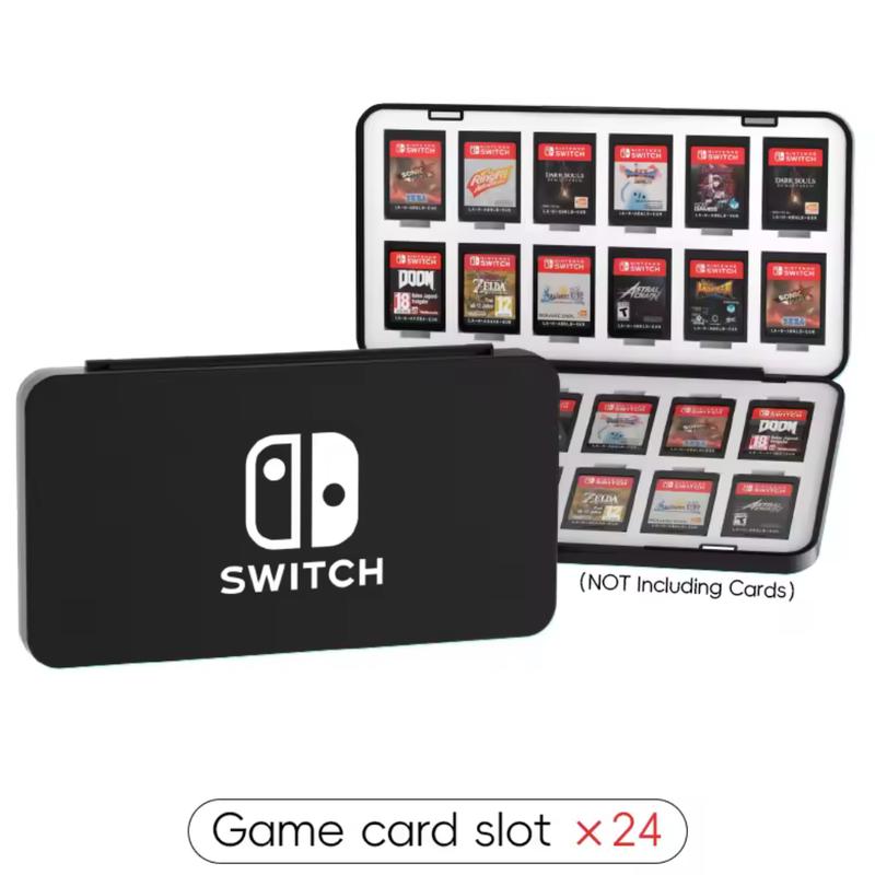 Nintendo Switch 24 Cartridge Game Case - Data Frog