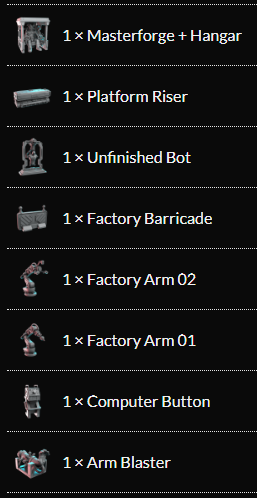Masterforge Terrain Kit | Terrain | Sci-Fi Miniature | C27 Studio