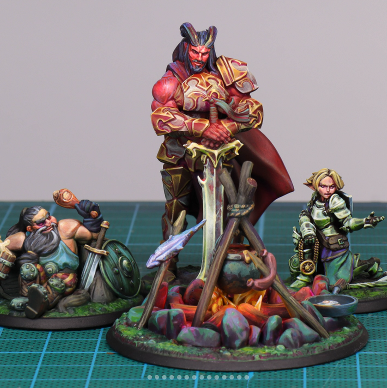 The Company of Gracious Heart Miniatures | Twin Goddess Miniatures