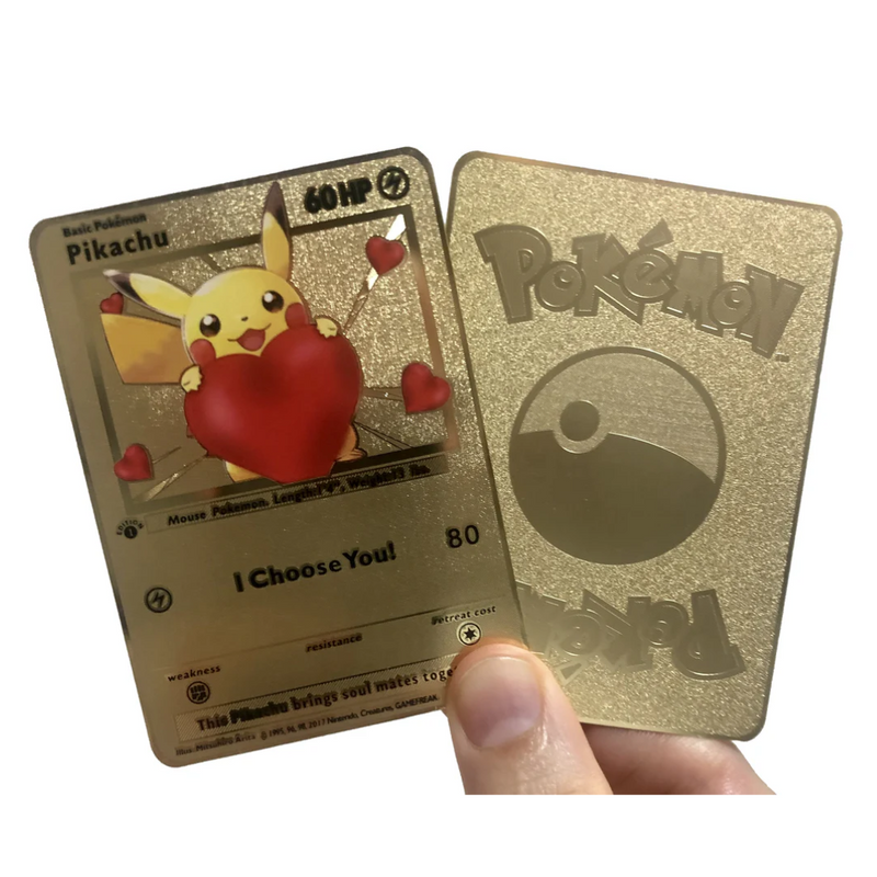 Anniversary I Choose You - Metal Pokemon Card