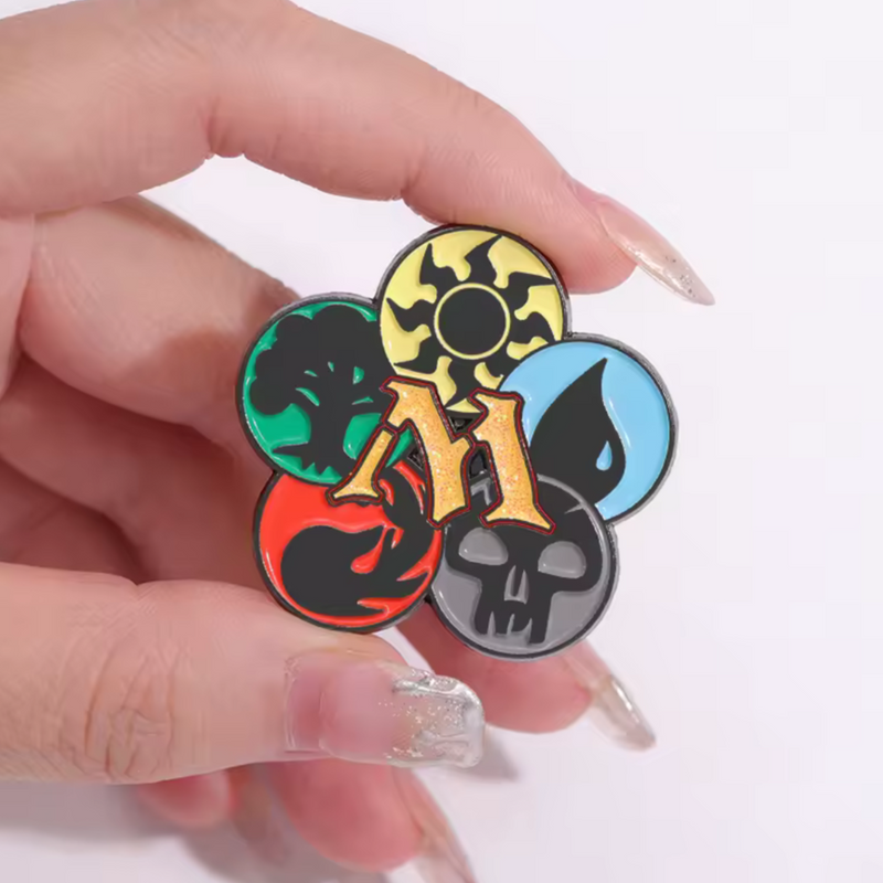 Trading Card Gaming Mana - Enamel Pin Badge