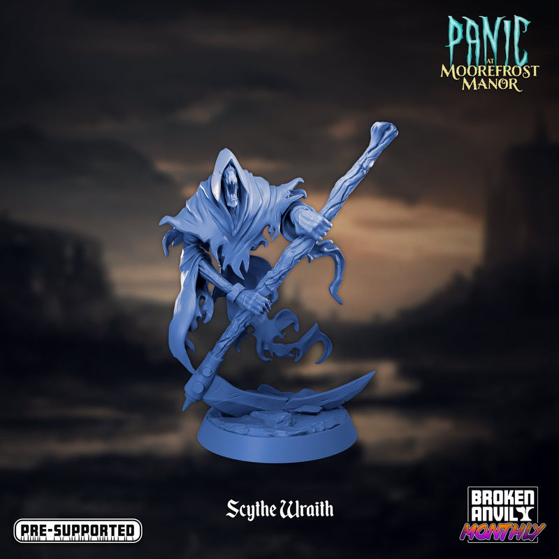 Scythe Wraith | Panic at Moorefrost Manor | Tabletop RPG Miniature TabletopXtra