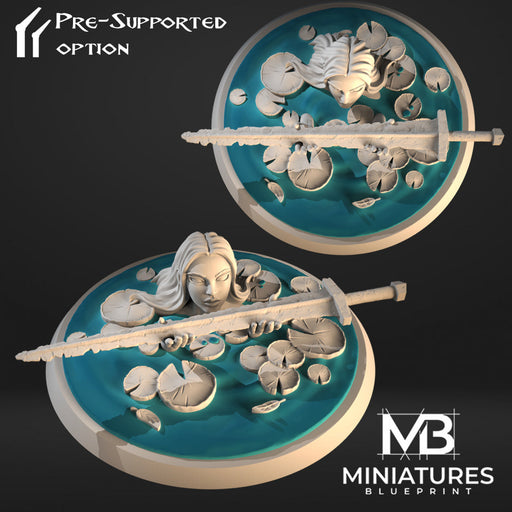 Sea Nymph A | Mermaids & Mind Stealers | Miniatures Blueprint TabletopXtra