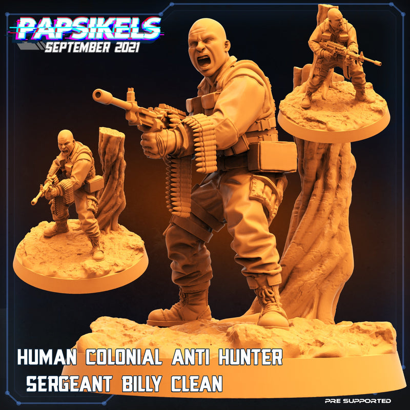 Human Miniatures | Skull Hunters Vs Exterminators II | Sci-Fi Miniature | Papsikels