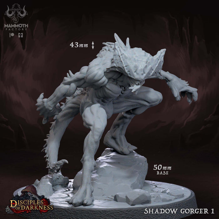 Shadow Gorger A | Disciples of Darkness | Fantasy Tabletop Miniature | Mammoth Factory