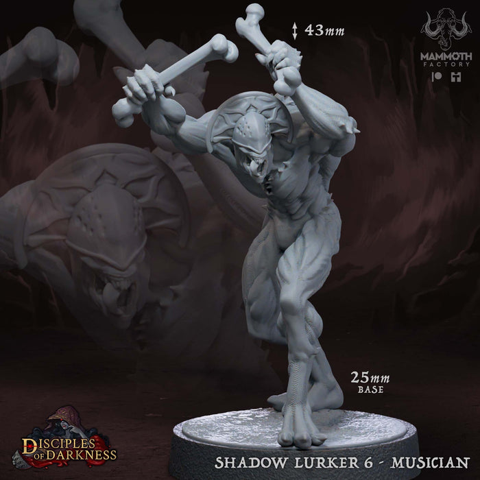 Shadow Lurker Miniatures | Disciples of Darkness | Fantasy Tabletop Miniature | Mammoth Factory