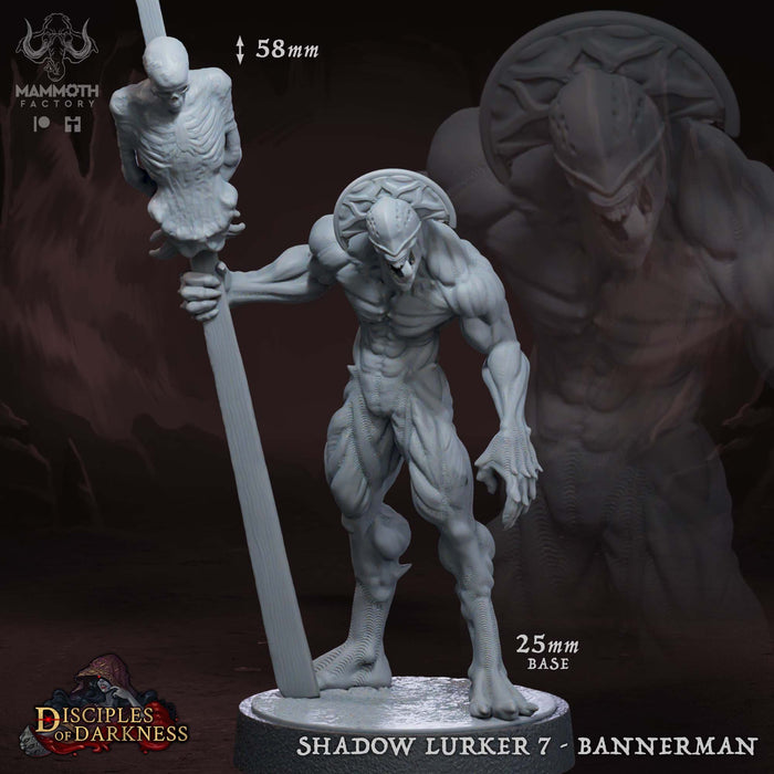 Shadow Lurker G | Disciples of Darkness | Fantasy Tabletop Miniature | Mammoth Factory