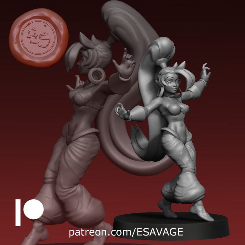 Shaln'tae | Fantasy Miniature | Ethan Savage Studios