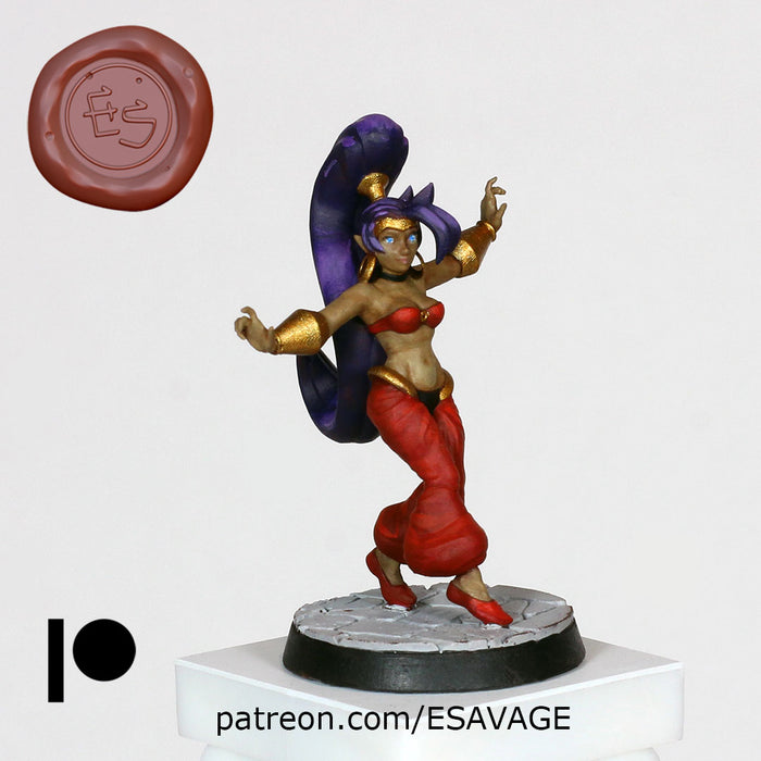 Shaln'tae | Fantasy Miniature | Ethan Savage Studios