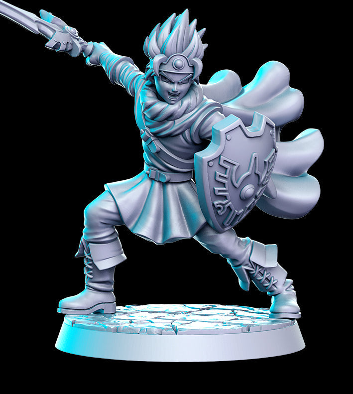 Shin | Classic JRPG Vol 3 | Fantasy Miniature | RN Estudio TabletopXtra