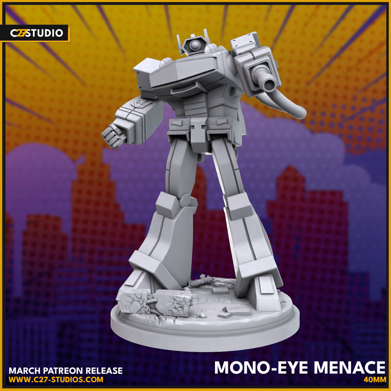 Mono-Eye Menace | Heroes | Sci-Fi Miniature | C27 Studio