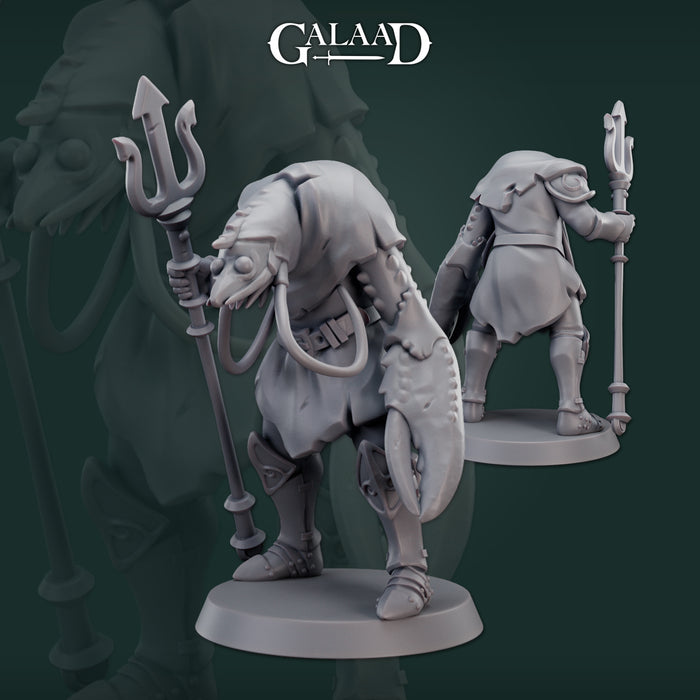 Shrimp-Man | Cursed Cultists | Fantasy Miniature | Galaad Miniatures