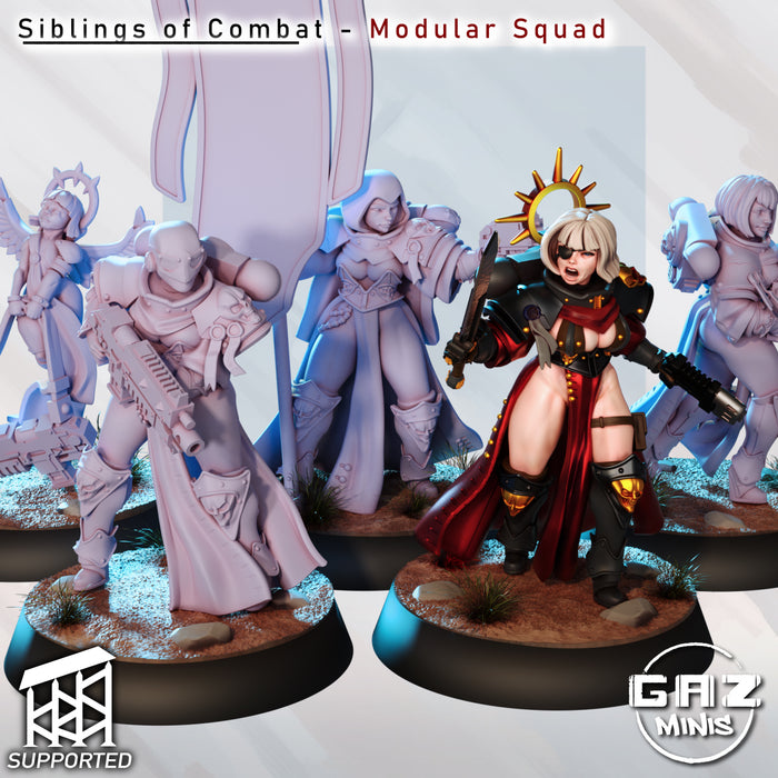 Siblings of Combat Squad Miniatures | Pin-up | Gaz Minis | [Multi-Listing]