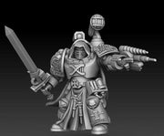 Silver Warden Apothecary | Silver Wardens | Sci-Fi Miniature | DMG Minis TabletopXtra