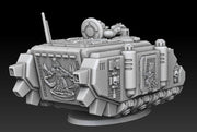 Silver Warden Ferox APC  | Silver Wardens | Sci-Fi Miniature | DMG Minis TabletopXtra