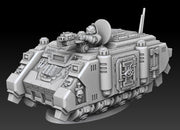 Silver Warden Ferox APC  | Silver Wardens | Sci-Fi Miniature | DMG Minis TabletopXtra