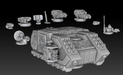 Silver Warden Grav Raider Tank | Silver Wardens | Sci-Fi Miniature | DMG Minis TabletopXtra