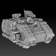 Silver Warden Grav Raider Tank | Silver Wardens | Sci-Fi Miniature | DMG Minis TabletopXtra
