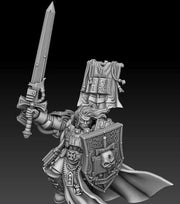 Silver Warden Supreme Warp Traveler | Silver Wardens | Sci-Fi Miniature | DMG Minis TabletopXtra