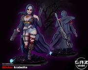 Sister Izabella | Law of the Lawless | Fantasy Miniature | Gaz Minis TabletopXtra