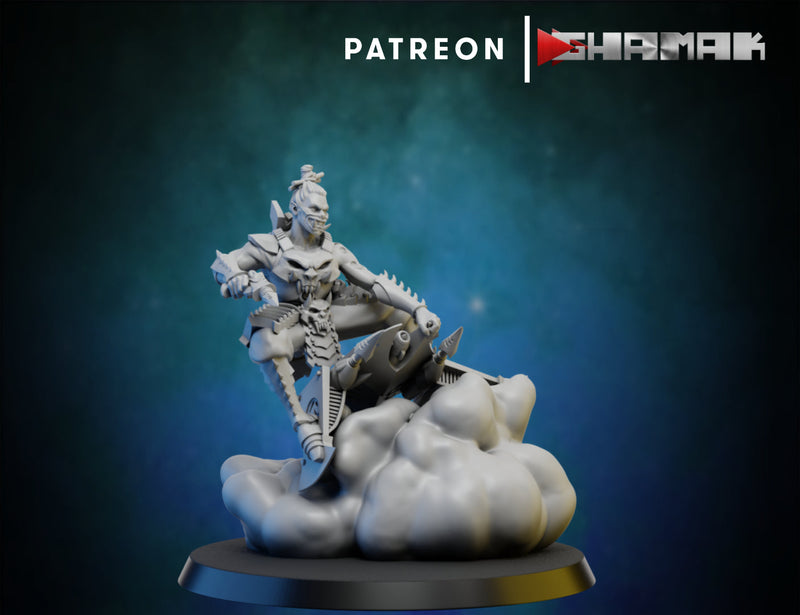 Skater Miniatures | Dark Elda | Fantasy Miniature | Ghamak TabletopXtra