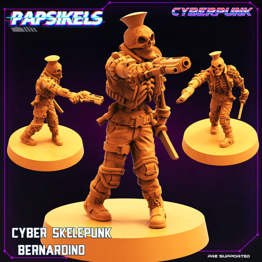 Skelepunk Bernardino | Skelepunk Takeover | Sci-Fi Miniature | Papsikels TabletopXtra