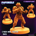 Skelepunk Gang Wars Miniatures (Full Set) | Sci-Fi Miniature | Papsikels TabletopXtra