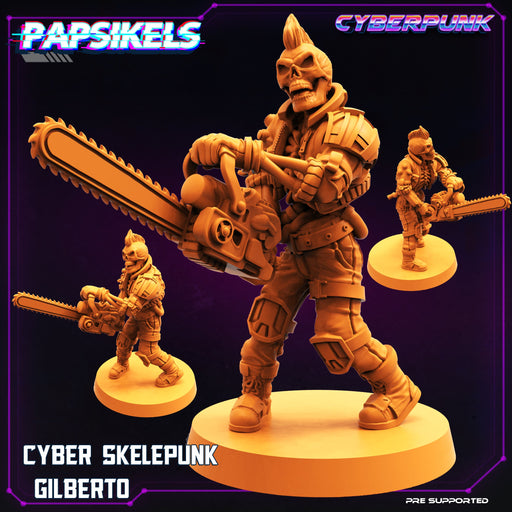 Skelepunk Gilberto | Skelepunk Takeover | Sci-Fi Miniature | Papsikels TabletopXtra