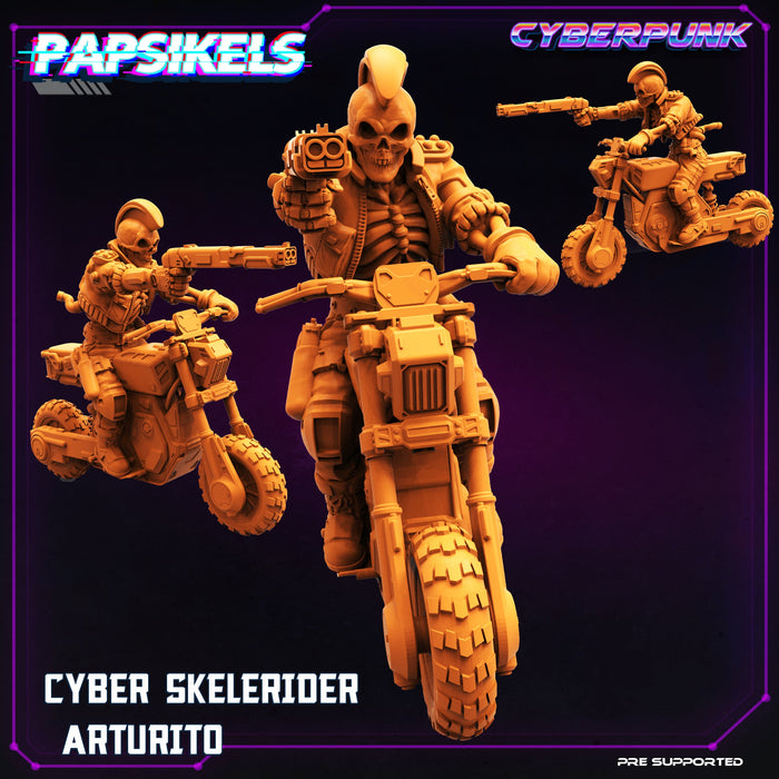 Skelerider Arturito | Skelepunk Takeover | Sci-Fi Miniature | Papsikels TabletopXtra