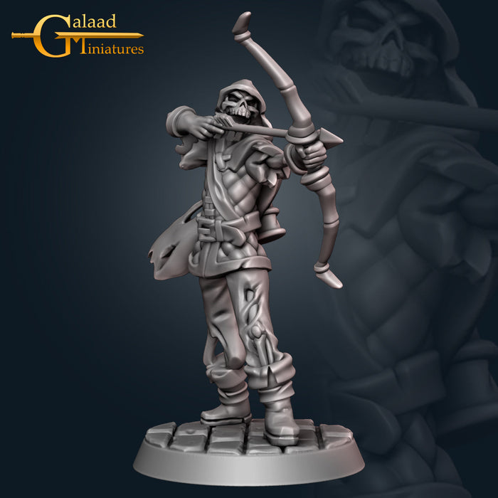 Skeleton Archer A | April 22 Adventurers | Fantasy Miniature | Galaad Miniatures TabletopXtra