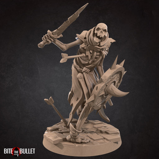 Skeleton C | Dungeon Undead | Fantasy Miniature | Bite the Bullet TabletopXtra