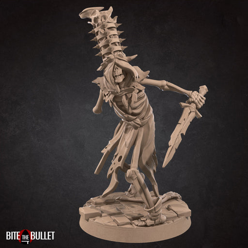 Skeleton D | Dungeon Undead | Fantasy Miniature | Bite the Bullet TabletopXtra