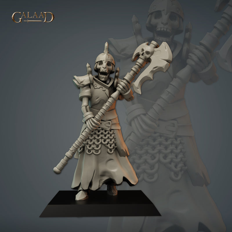 Skeletons Squad Miniatures | Fantasy Miniature | Galaad Miniatures
