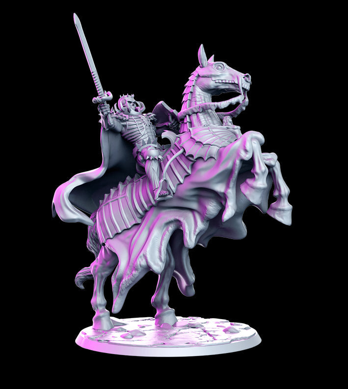 Skrull on Horse | Age of Darkness | Fantasy Miniature | RN Estudio TabletopXtra