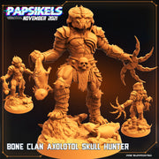Skull Hunter Miniatures | Skull Hunters III The Bone Clan | Sci-Fi Miniature | Papsikels TabletopXtra
