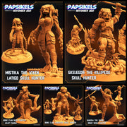 Skull Hunter Miniatures | Skull Hunters III The Bone Clan | Sci-Fi Miniature | Papsikels TabletopXtra
