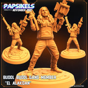 Skull Hunters III The Bone Clan Miniatures (Full Set) | Sci-Fi Miniature | Papsikels TabletopXtra