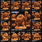 Skull Hunters V Space Rambutan Miniatures (Full Set) | Sci-Fi Miniature | Papsikels TabletopXtra