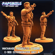 Skull Hunters Vs Exterminators II Miniatures (Full Set) | Sci-Fi Miniature | Papsikels TabletopXtra