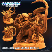Skull Hunters Vs Exterminators II Miniatures (Full Set) | Sci-Fi Miniature | Papsikels TabletopXtra