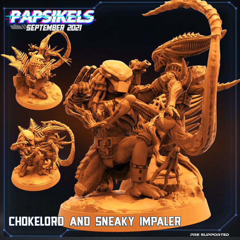 Skull Hunters Vs Exterminators II Miniatures (Full Set) | Sci-Fi Miniature | Papsikels TabletopXtra
